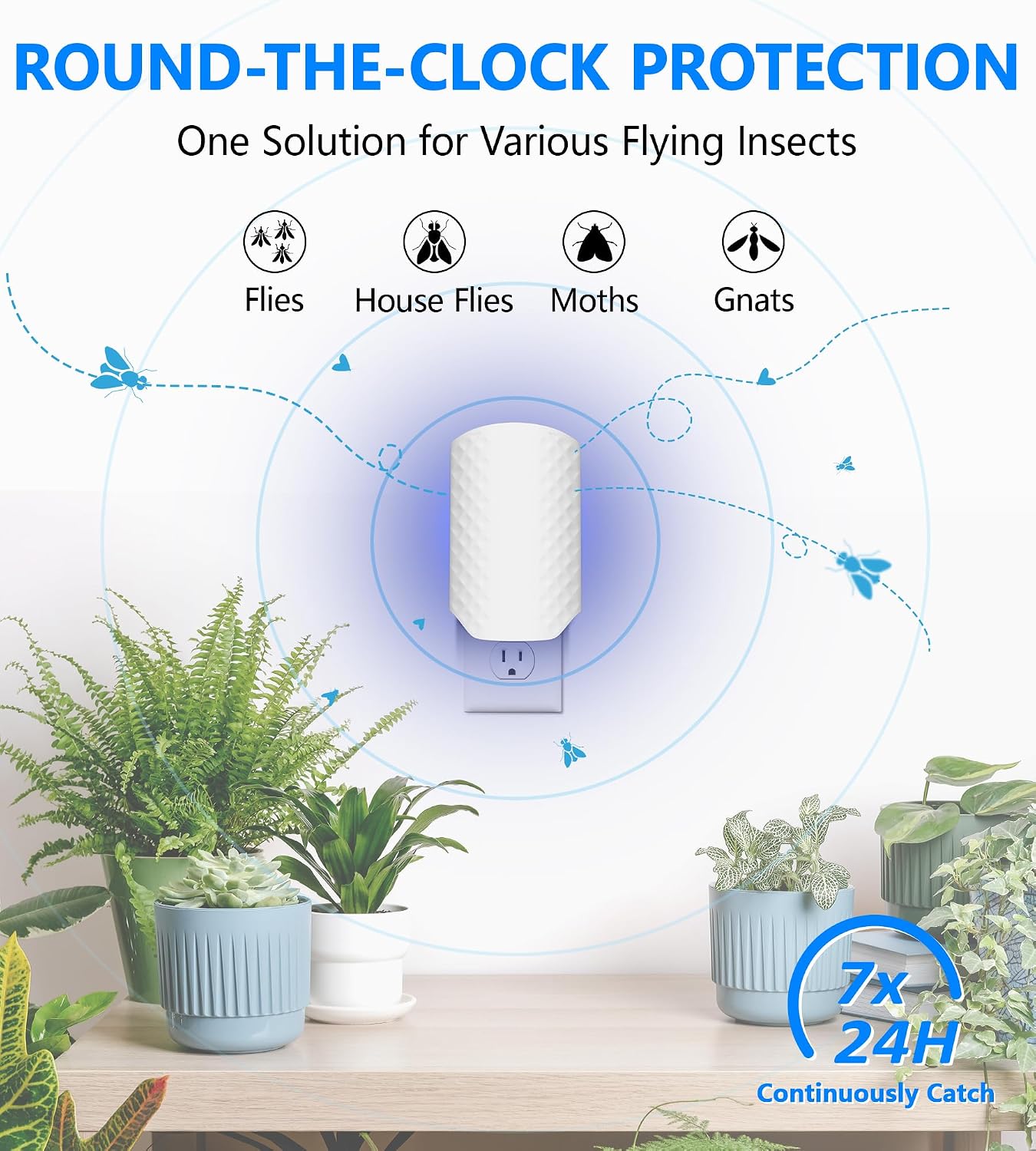 Detalle 2 de WOWCATCH Plug-In Indoor Insect Trap