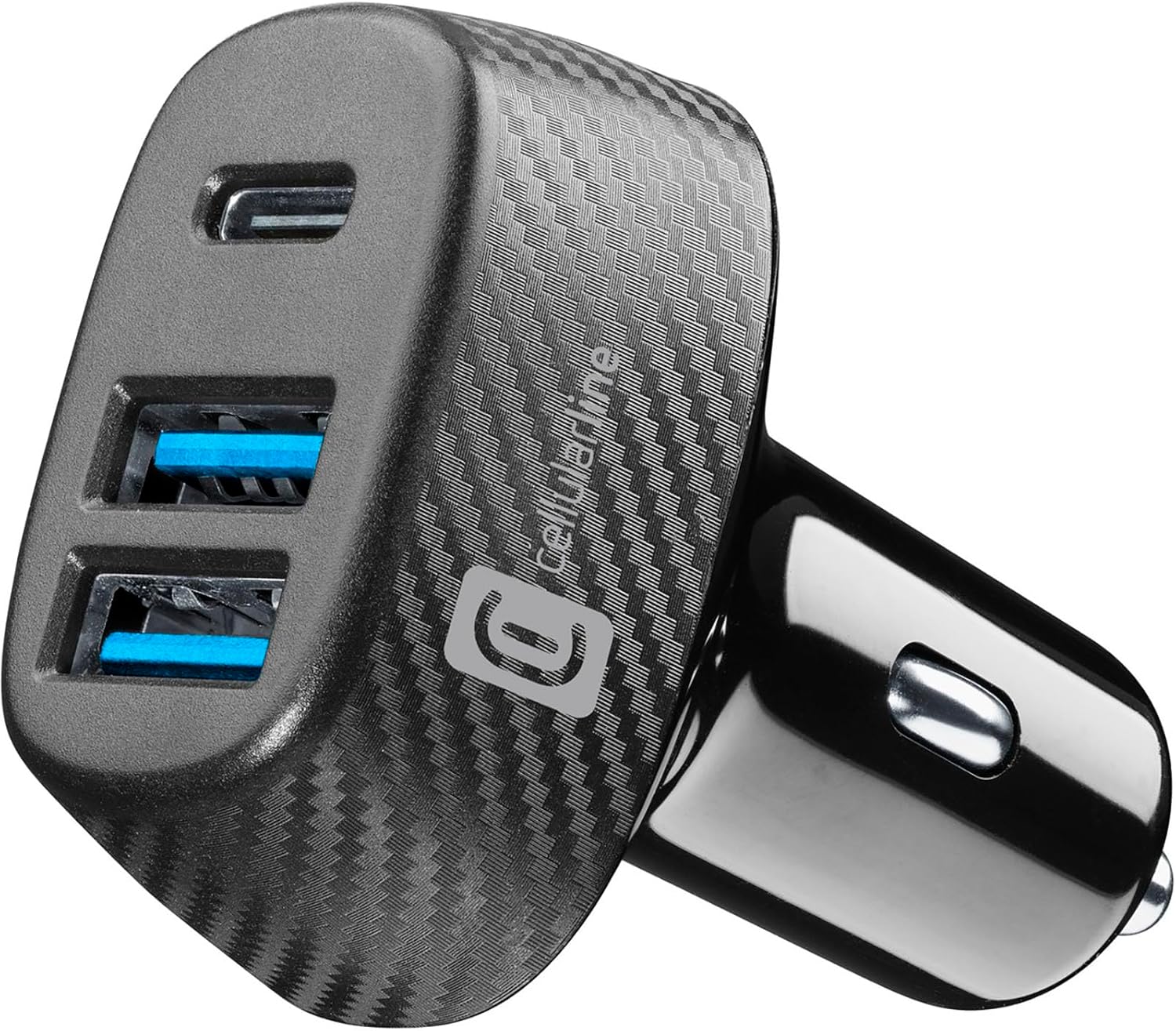 Thumbnail 3 de Cellularline Car Power Hyper: caricabatterie da auto 2 porte USB-C con Power Delivery 65W