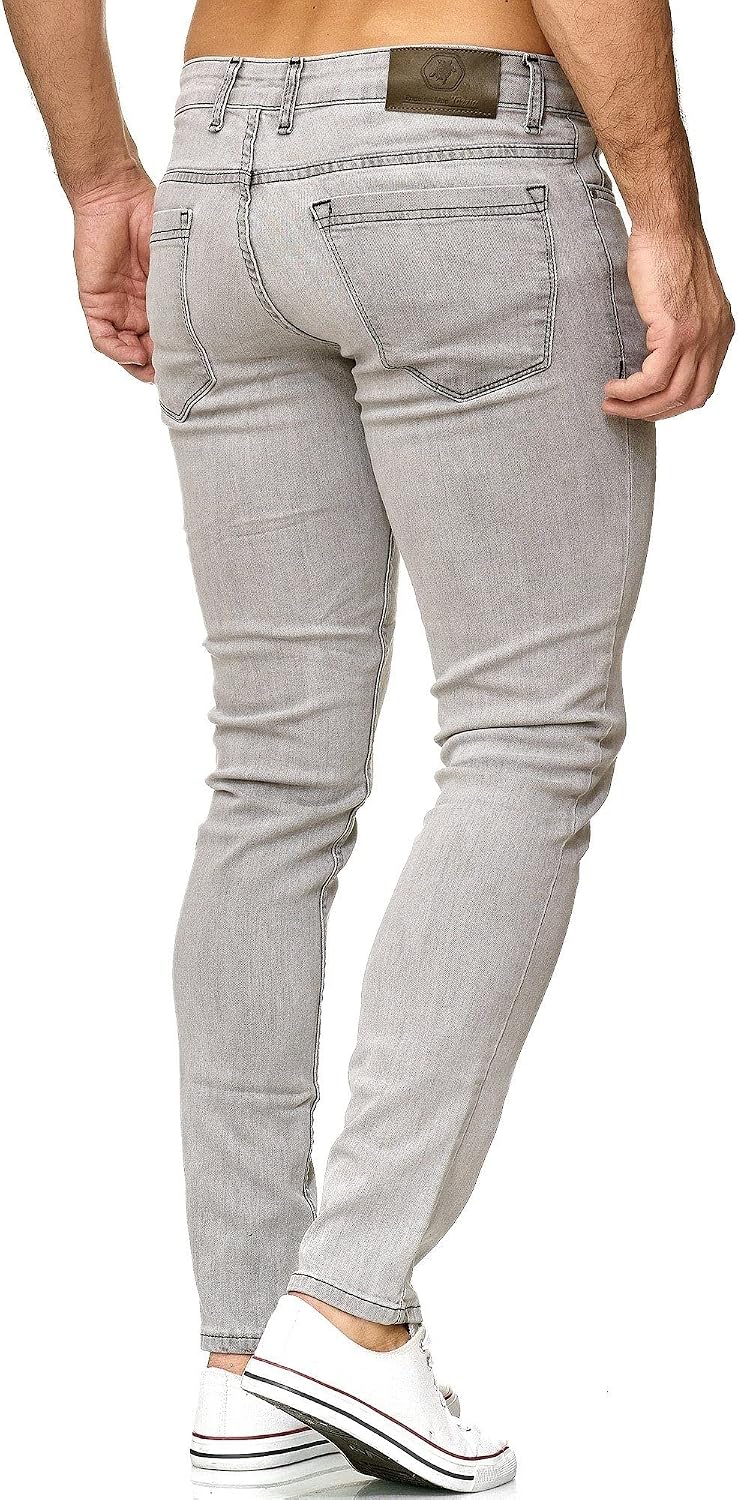 Detalle de Herren Slim-Fit Jeanshose mit Stretch im 5-Pocket-Design (Tazzio Jeans 16533)