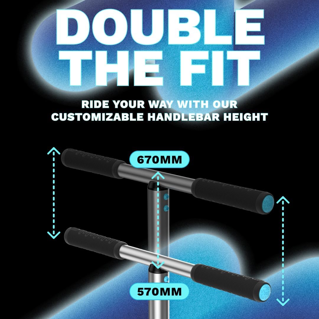 Detalle de The INDO Trick Scooter – Dual-Height Stunt Scooter for All Ages