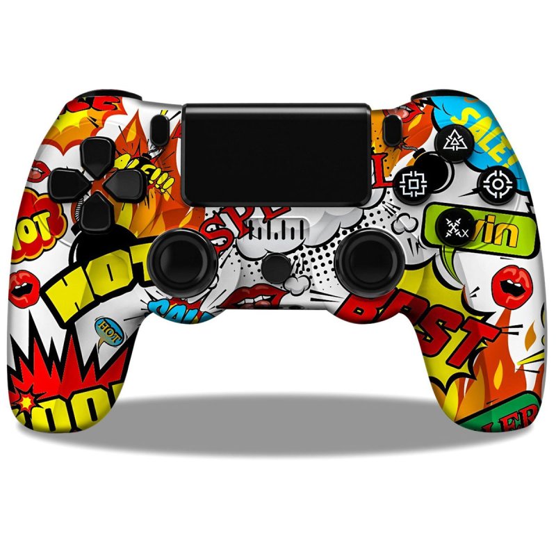 Detalle 2 de Kinsi P4YXSB Gamepad para PS4 | Mando inalámbrico con vibración y 600 mAh