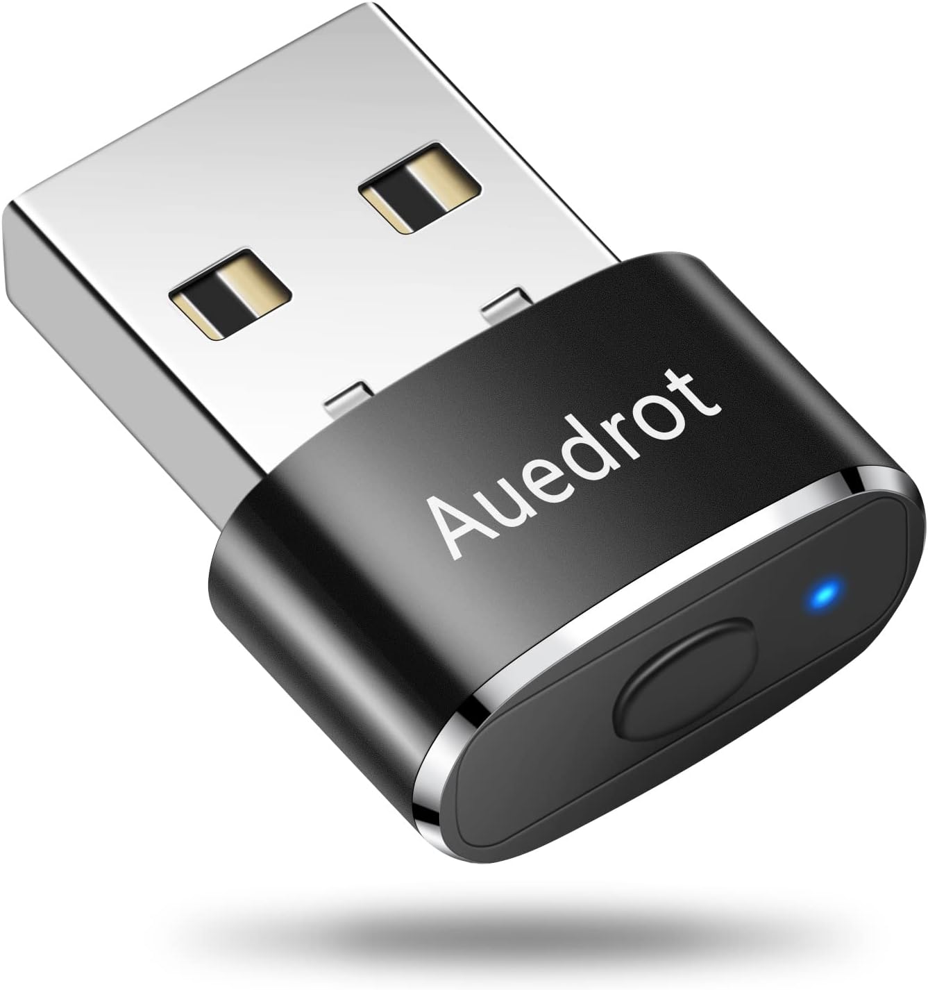 Detalle de AUEDROT Mouse Jiggler (USB) mit Schaltertaste, 2 Jiggler-Modi, treiberfrei, Plug & Play – Schwarz