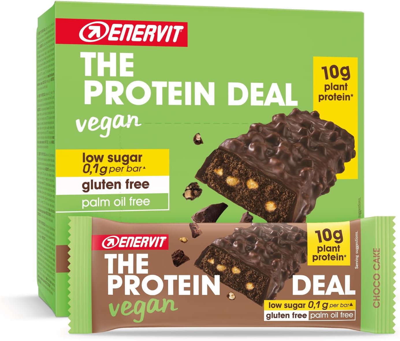 Thumbnail 6 de Enervit The Protein Deal Caramel Fun 20g proteine 🍫