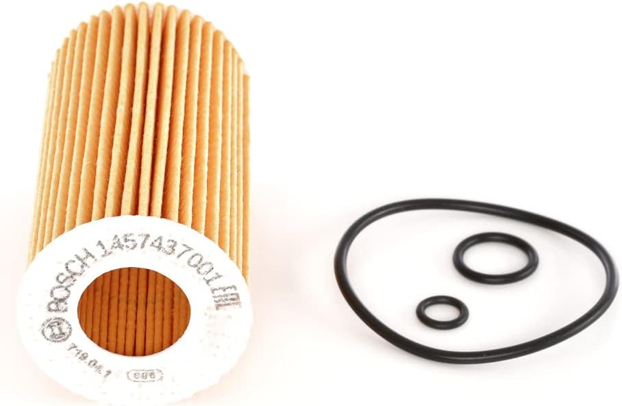 Detalle de Filtre à huile Bosch P7001 pour automobile : filtration des particules et lubrification fiable