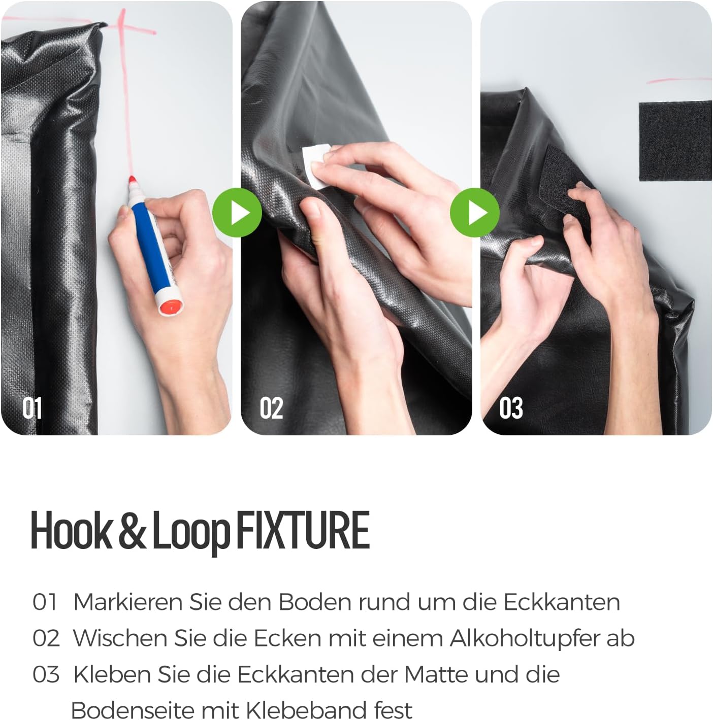 Thumbnail 6 de WELKIN Eindämmungsmatte 8'6 x 20' Garagenboden
