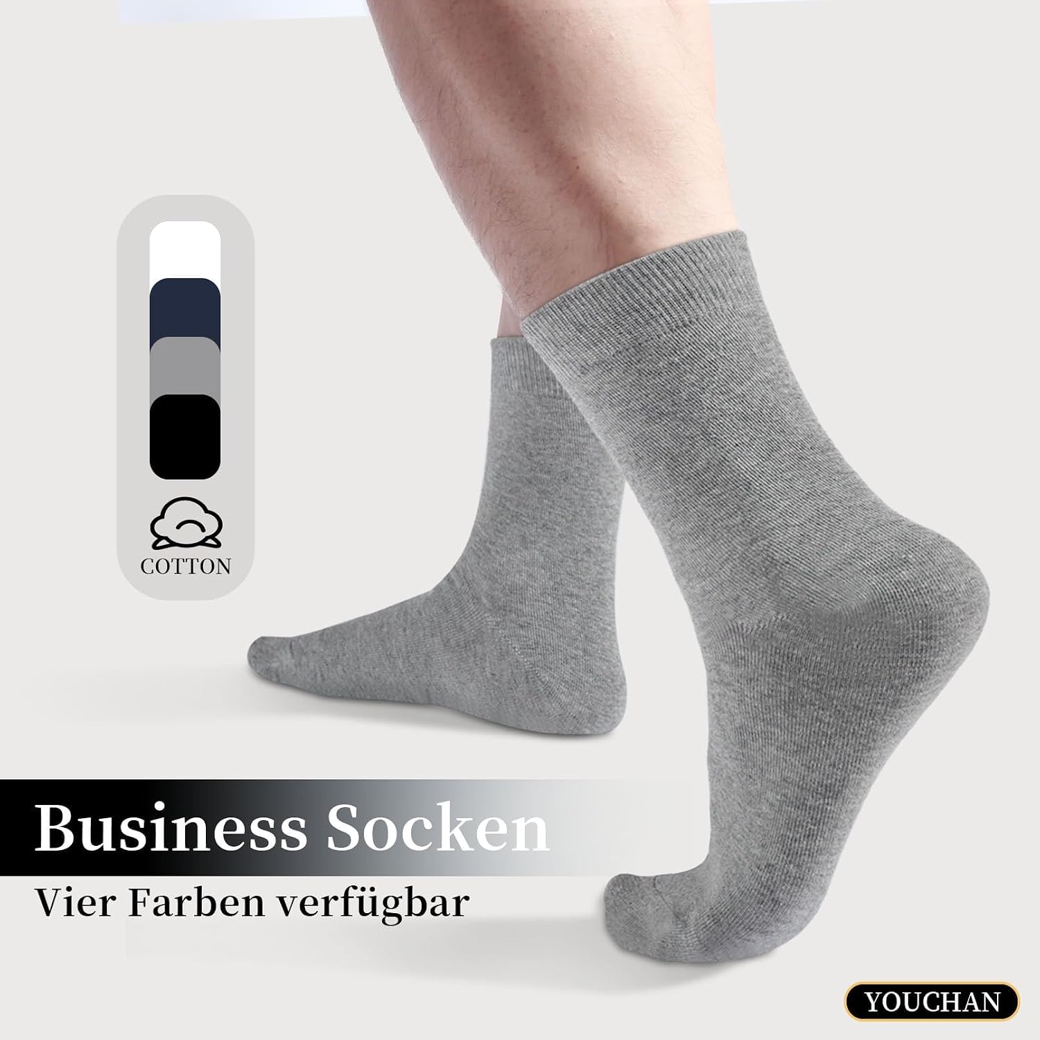 Thumbnail 3 de YOUCHAN Business Socken 10 Paar für Herren