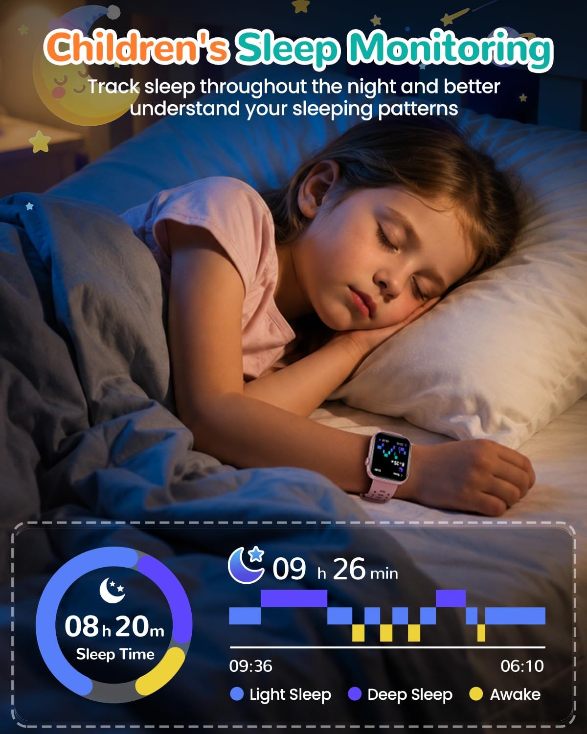 Detalle de RUXINGX Kids Smart Watch 1.83-Inch