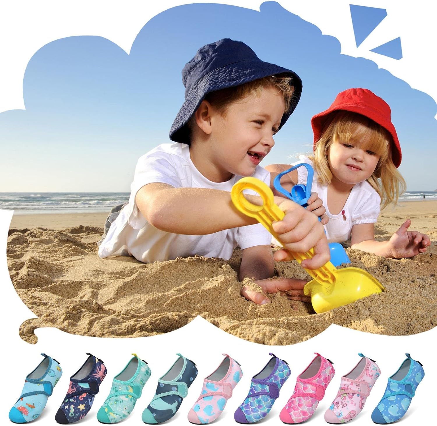 Thumbnail 6 de SAGUARO Scarpe da Immersione per Bambini: leggere, traspiranti e antiscivolo