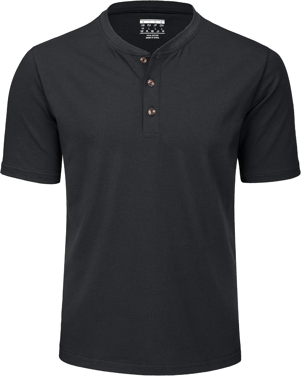 Thumbnail 6 de MAGCOMSEN Men's Henley Shirt, Short Sleeve