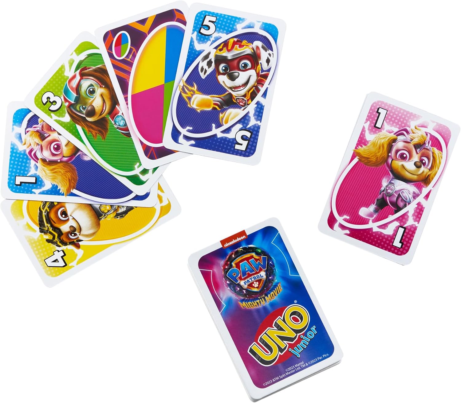 Detalle de Mattel UNO Junior Paw Patrol 3+ 🎲