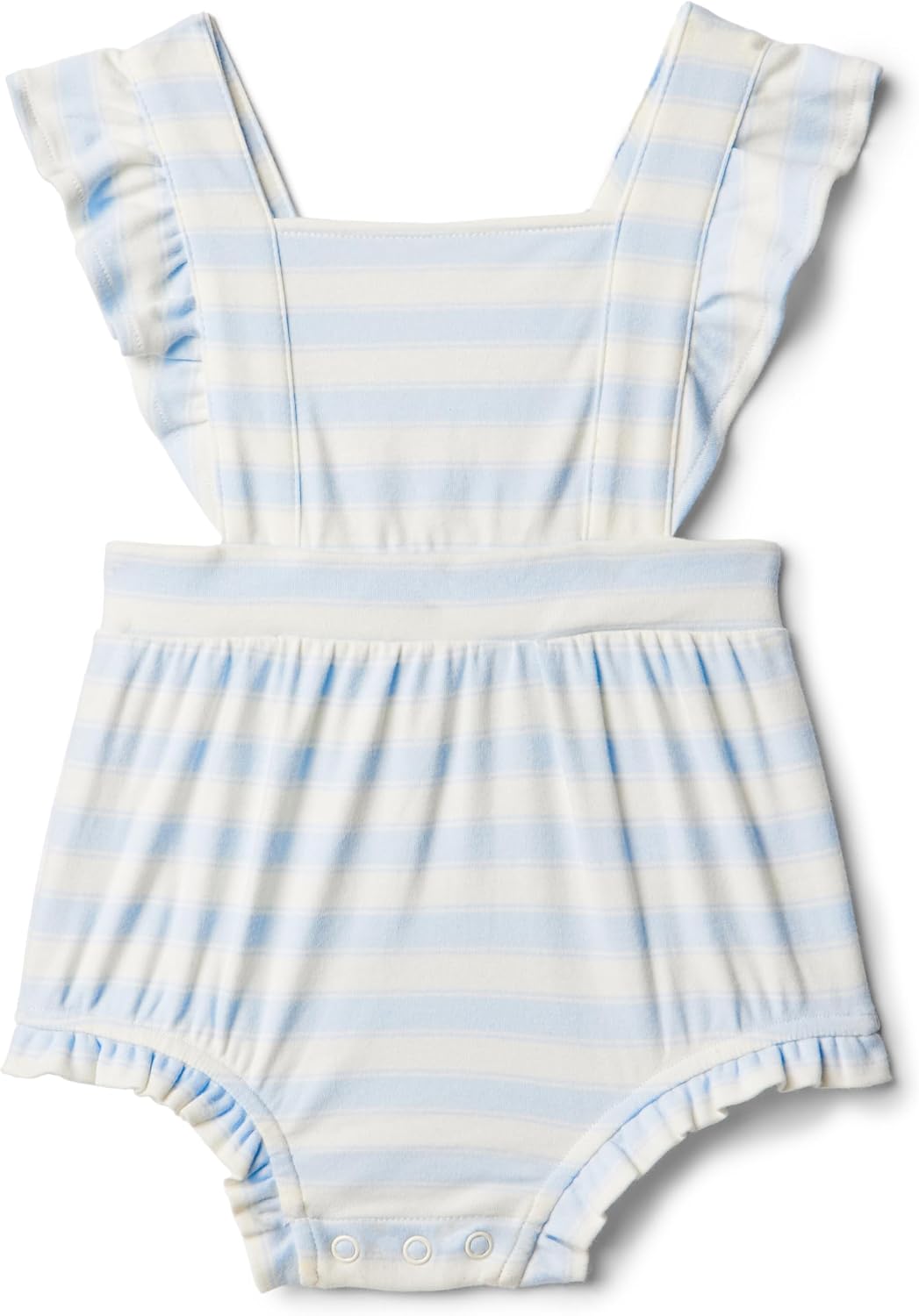 Amazon Essentials x Sofia Grainge Baby Girls' Cotton Sleeveless Romper Suit with Ruffles