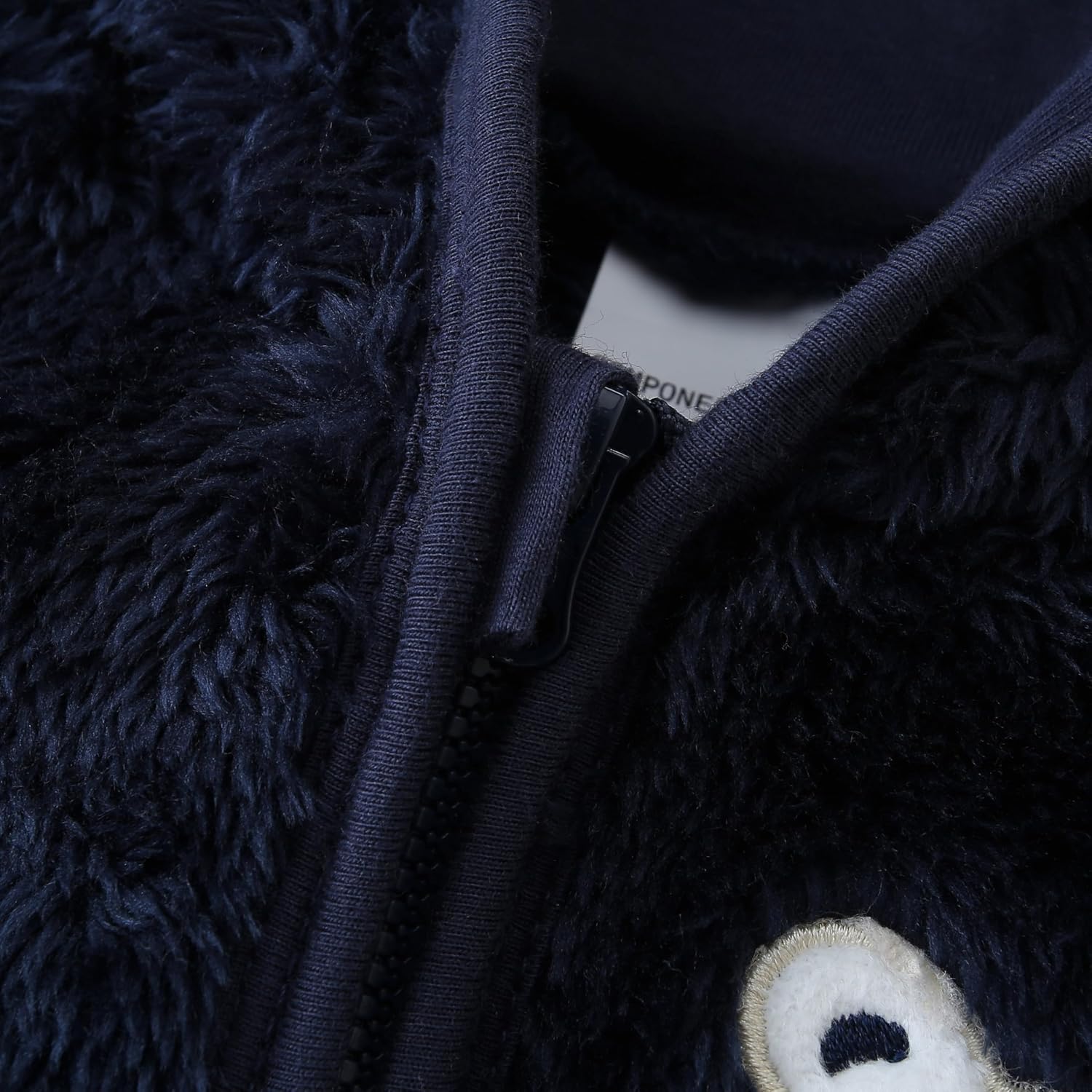 Detalle 2 de KIDDLETOWN Baby Snowsuit newborn bear hooded fleece footed romper (0–18 months)