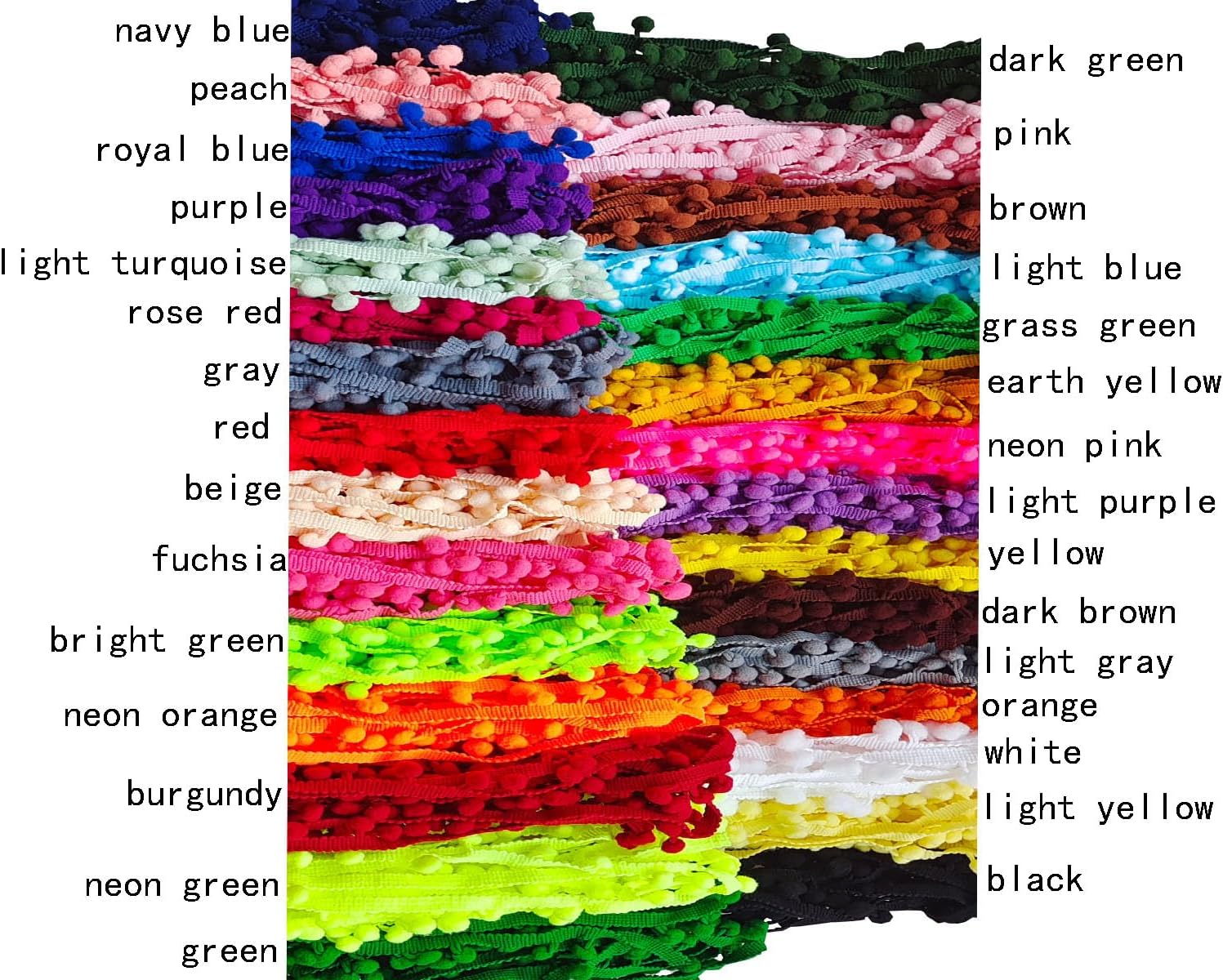 Thumbnail 5 de Pom Pom Trim 12mm