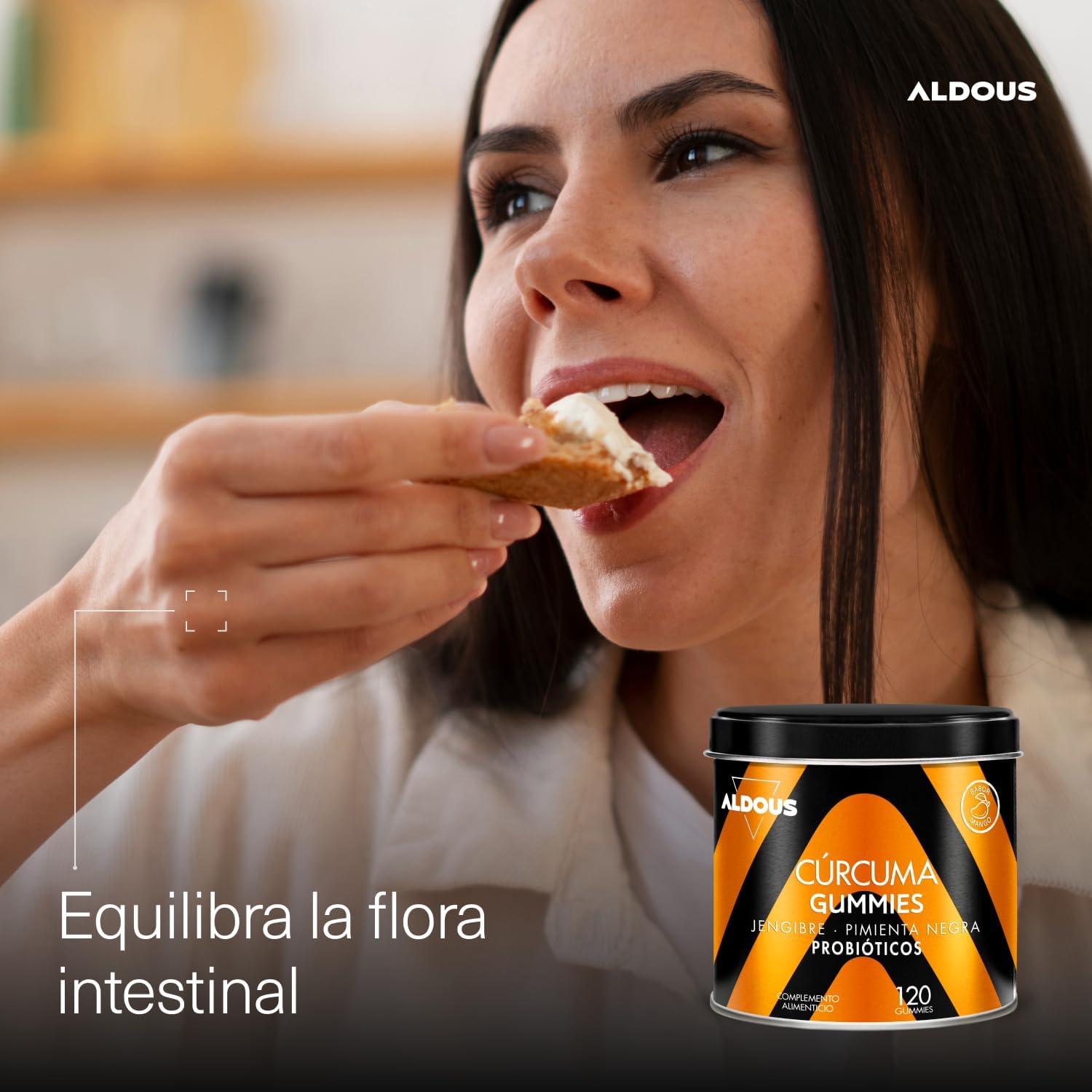 Thumbnail 6 de Aldous Bio Cúrcuma con Jengibre Gominolas 120 g