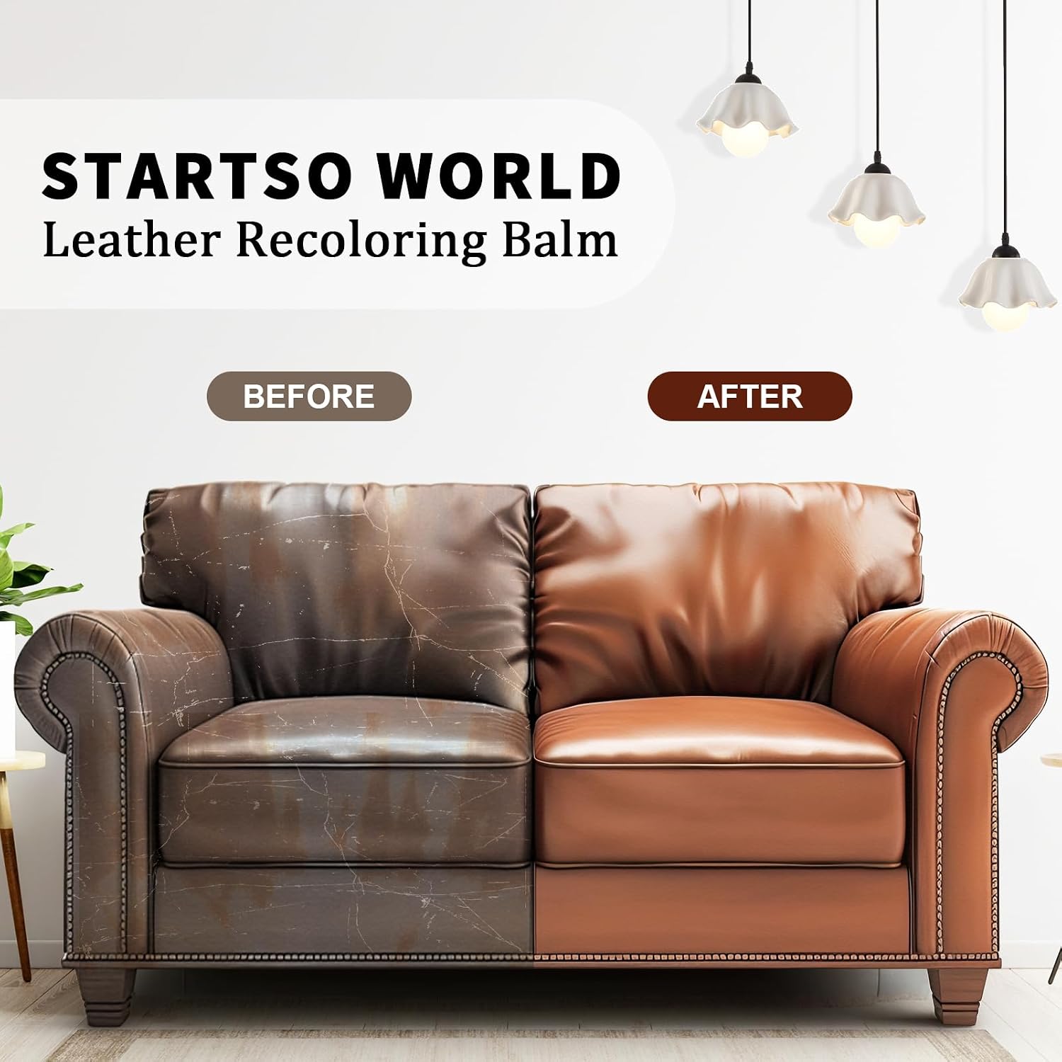 Detalle de STARTSO WORLD Leather Recolouring Balm 200ml
