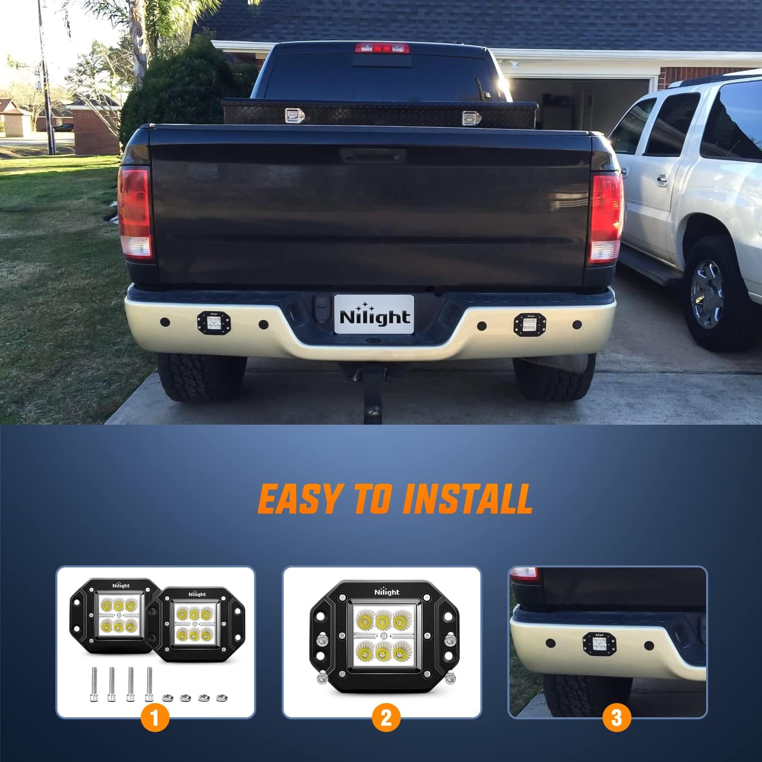 Detalle 2 de Nilight LED Light Bar, 18W