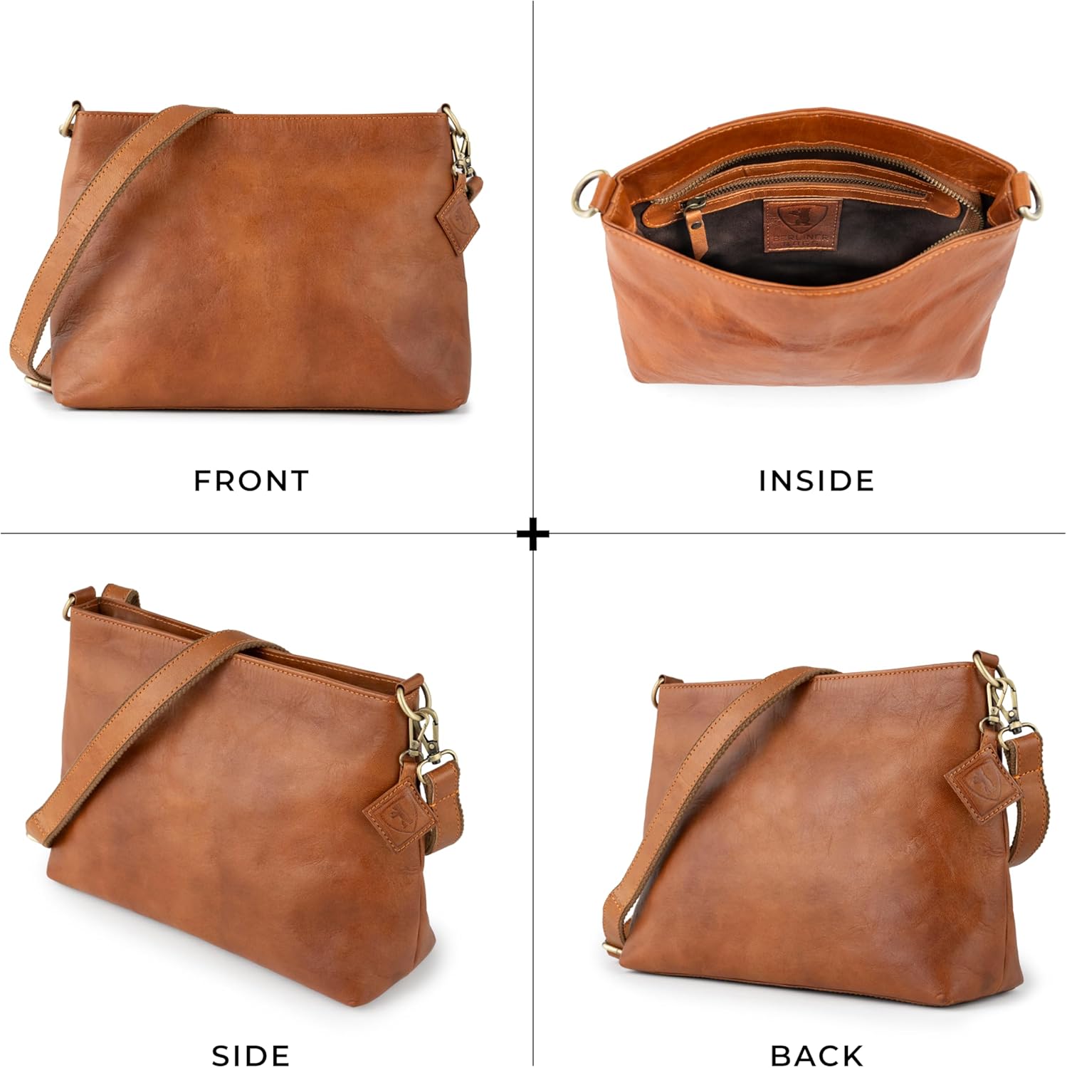 Thumbnail 5 de Berliner Bags Marbella M Bolso Bandolera Grande