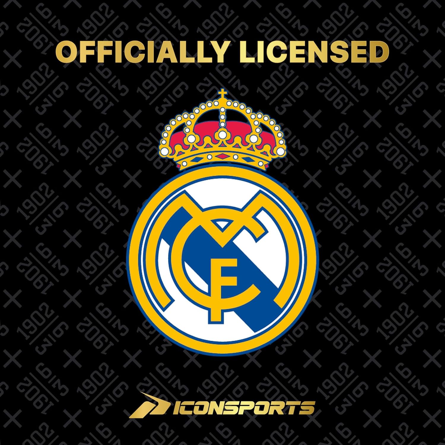 Thumbnail 6 de Icon Sports Officially Licensed Real Madrid CF Game Day Shirt (Unisex Adult) — 100% Polyester