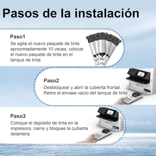 Detalle 2 de Cartouches Uiprint T9451-T9454 pour Epson