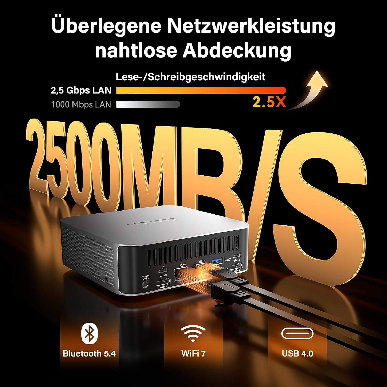 Thumbnail 6 de GEEKOM A9 Max Mini PC mit AMD Ryzen 9 HX 370