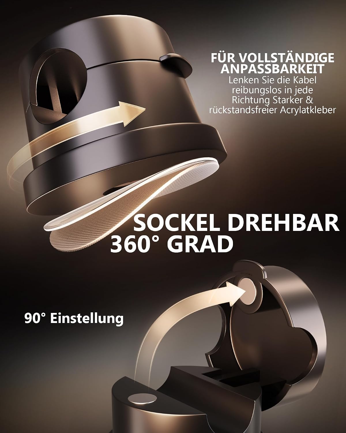 Thumbnail 2 de Tesmax Kabelclips 6 Stück für Kabelmanagement