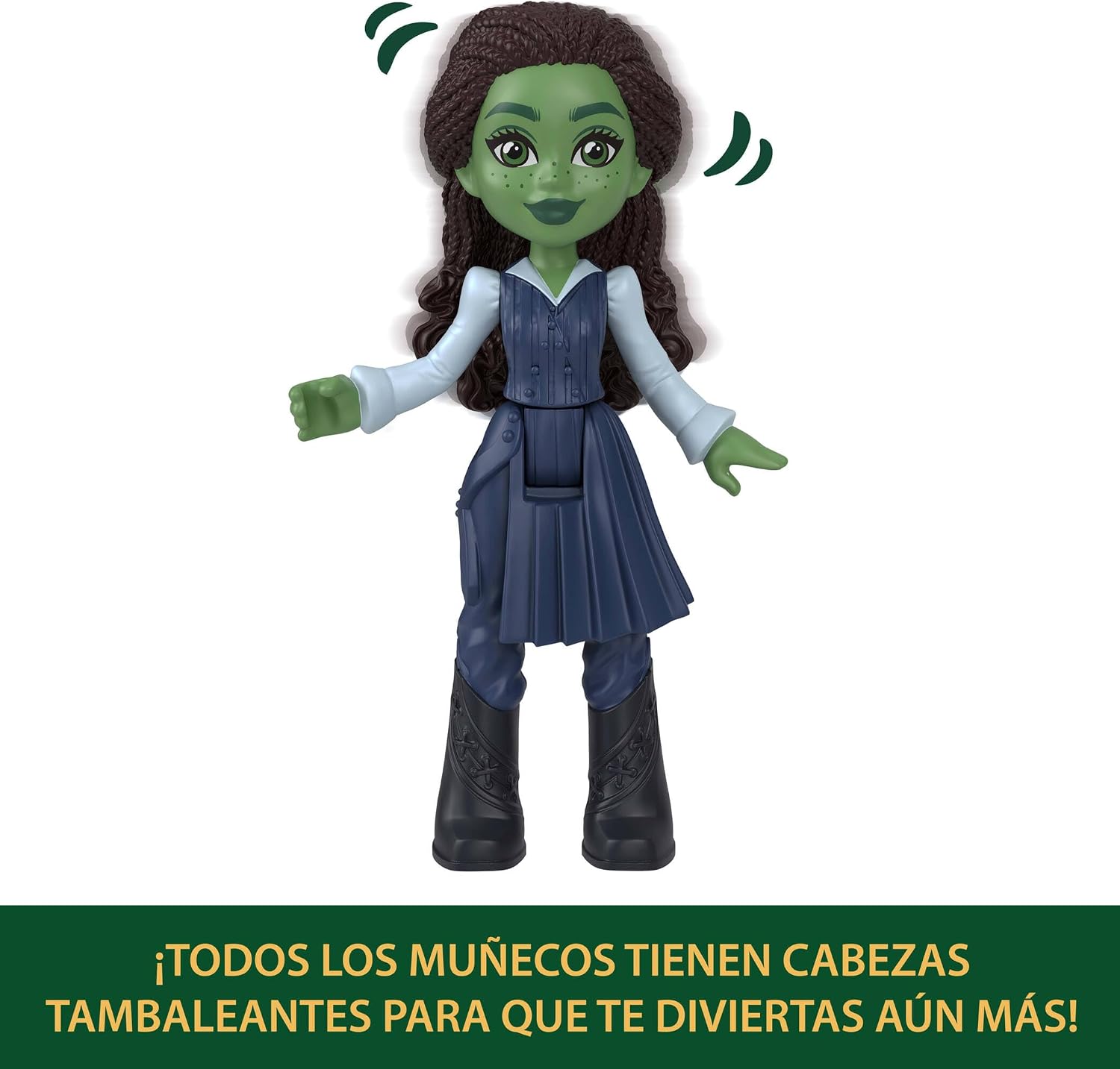 Detalle de Mattel Wicked Tren a Ciudad Esmeralda 7 cm