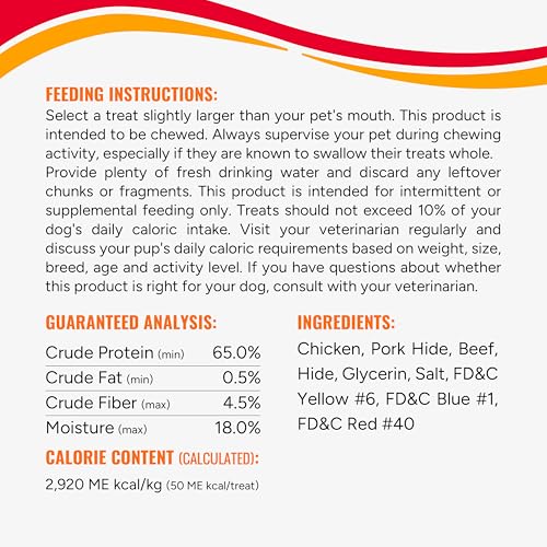 Detalle 2 de GOOD 'N' FUN Wings Long-Lasting Dog Treats with Real Protein (12 oz)