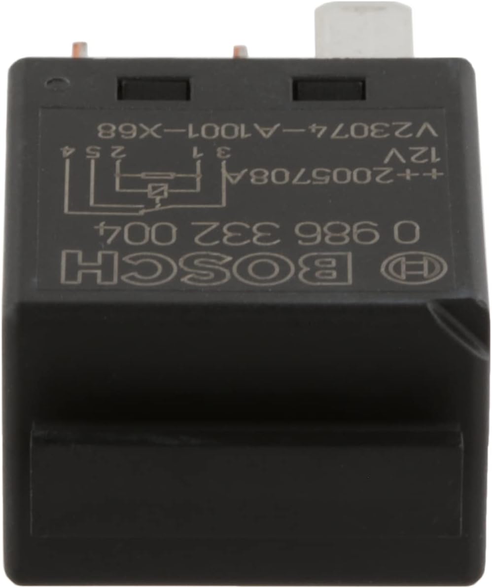 Detalle de Bosch 0986332004 Mini-Relais 12V 60A, 4 Terminaux, IP5K4
