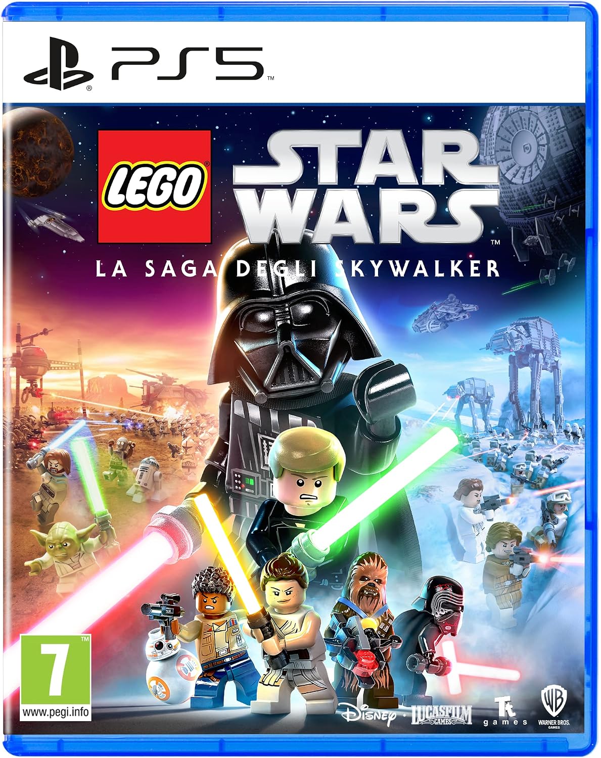 Detalle 2 de LEGO Star Wars: La Saga degli Skywalker (Standard) per PS5 Warner Bros