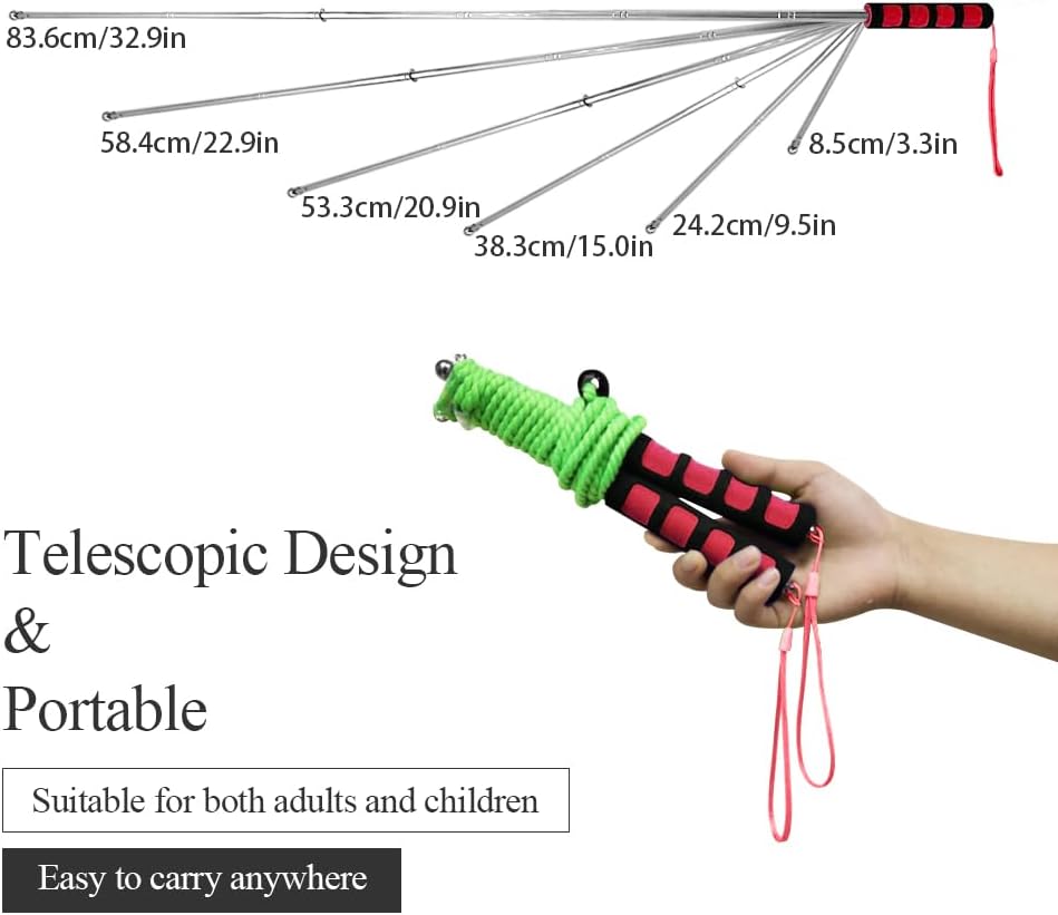 Thumbnail 1 de Ubitree Giant Bubble Wand – Stainless Steel Telescopic Bubble Maker