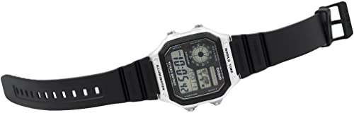 Thumbnail 2 de Casio AE-1200WH-1CVEF: reloj deportivo casual para hombre en tono negro con silicona