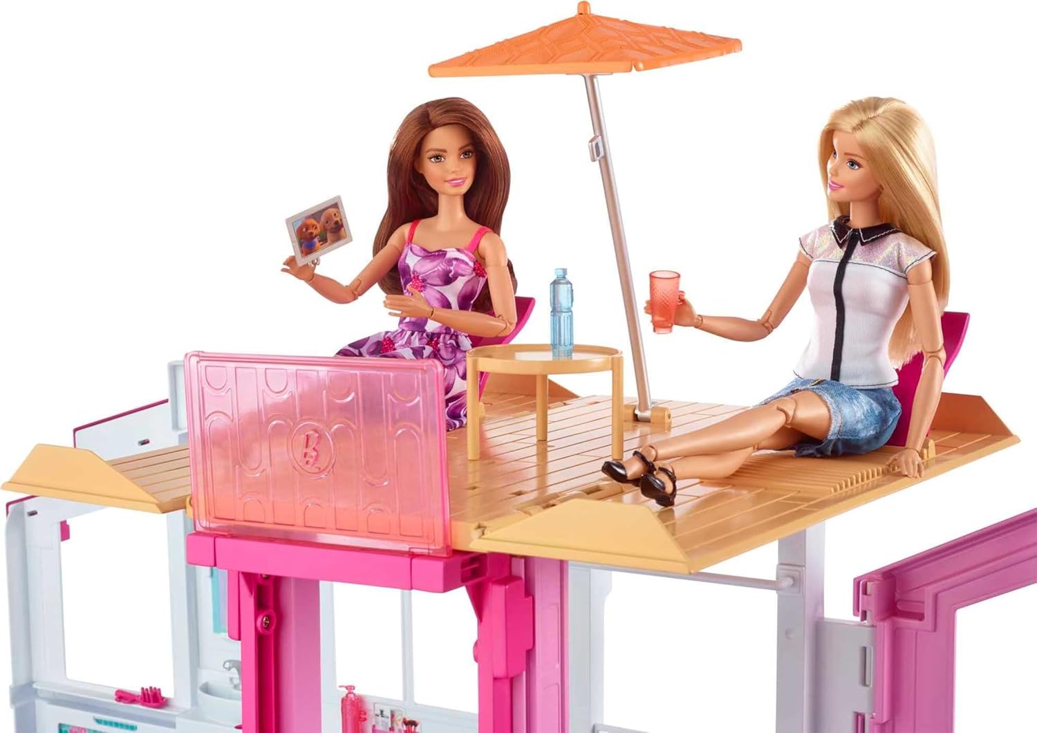 Thumbnail 3 de Barbie 3-Story Townhouse Dollhouse with Elevator