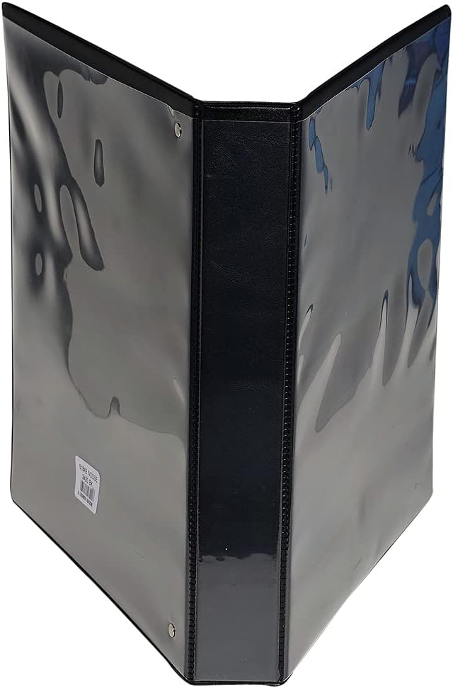 Detalle 2 de Exacompta 51843NE Classeur opaque rigide 4 anneaux D 40 mm, 32 x 28,5 cm, noir