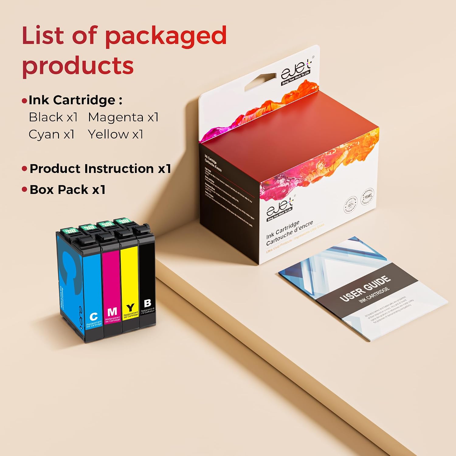 Thumbnail 5 de 802XL 4-pack ink cartridges 🖨