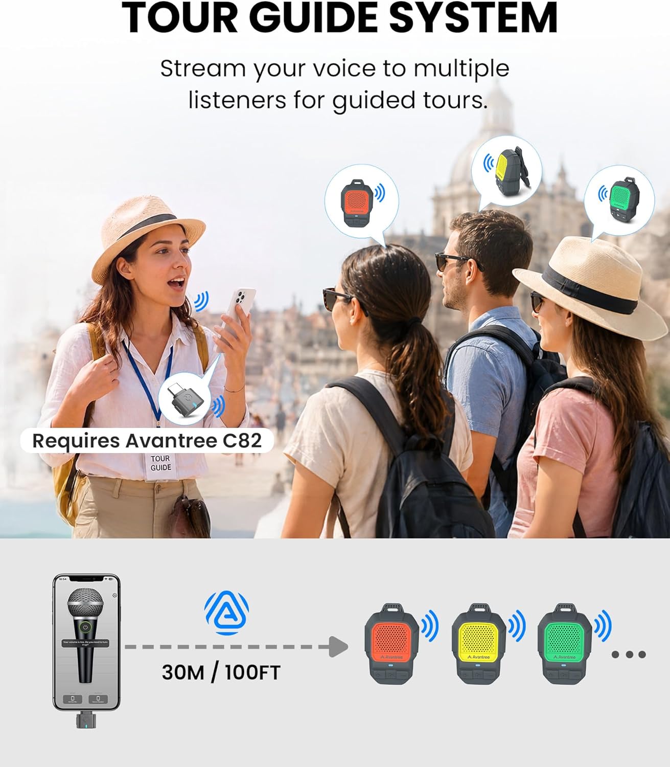 Thumbnail 4 de Avantree HomeBuddy: Wearable Mini Bluetooth 5.4 Speaker with Mic, IP67 and 15H Playtime