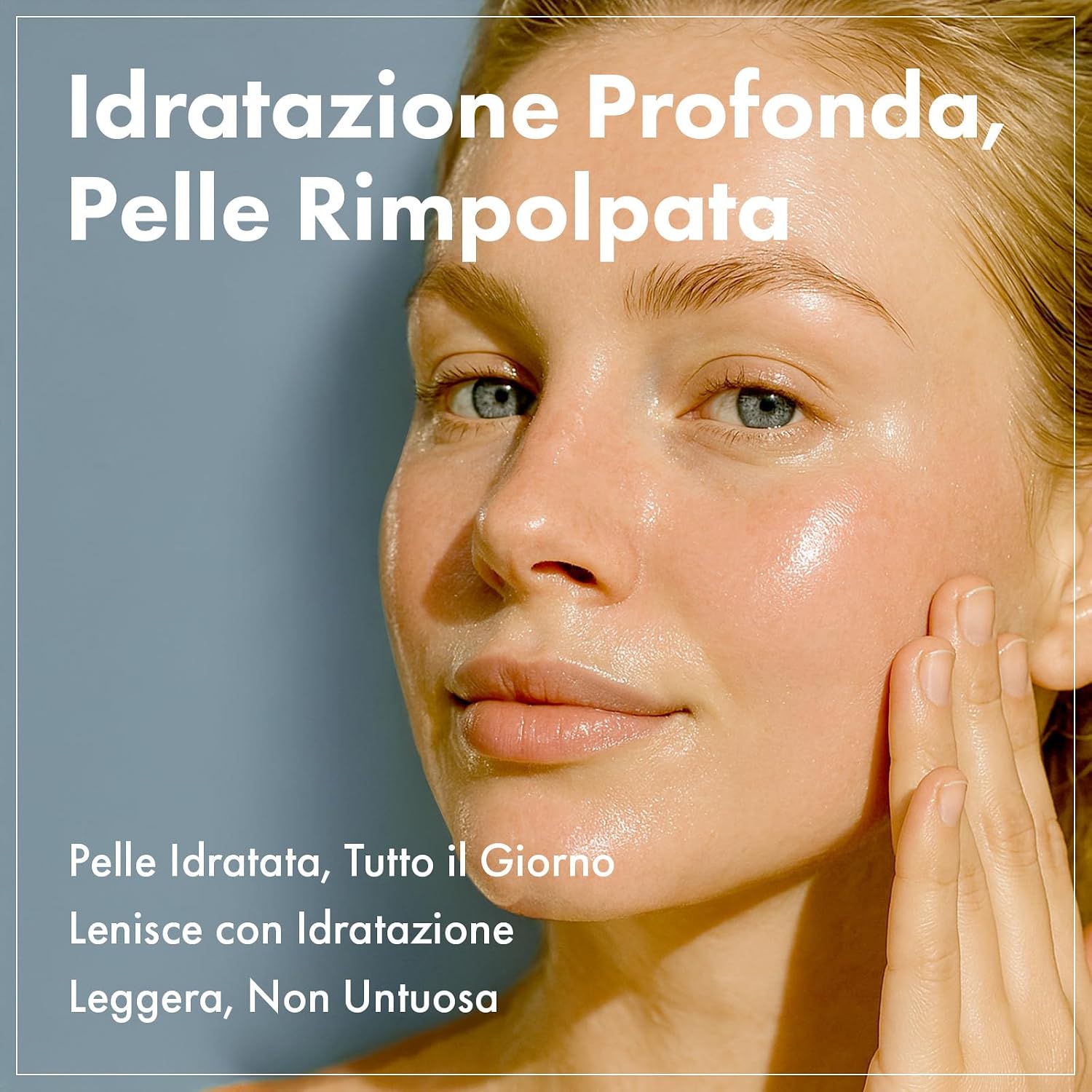 Detalle de TOSOWOONG Crema Viso Idratante Hyaluronic Acid 9 con Vitamina B5, Niacinamide, Collagene ed Estratto di Centella Asiatica (50 ml) – Idratazione coreana per ogni giorno