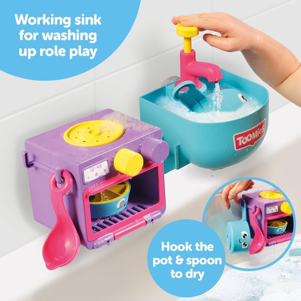 Thumbnail 6 de Toomies Bubble & Bake Bathtime 2‑in‑1 bath toy for toddlers