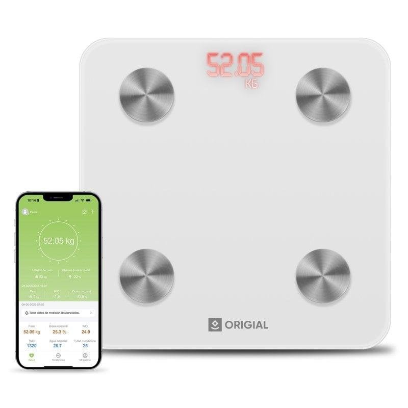 Detalle 2 de Origial FRYFIT 8L Freidora de Aire 1700W + SCALE CARE&FIT SMART WHITE (Pack) - cocina saludable y precisión en casa