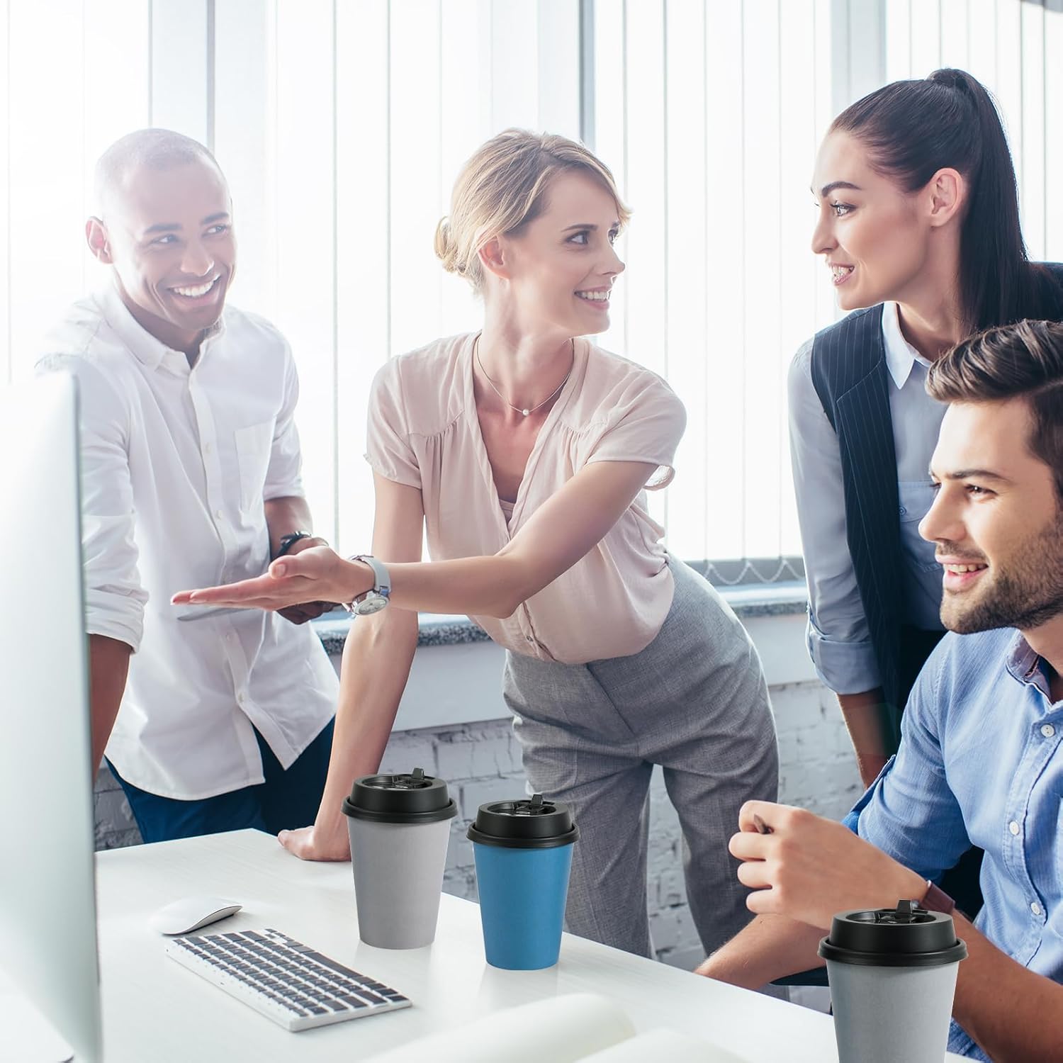 Thumbnail 6 de LITOPAK 12 oz Disposable Paper Cups ☕