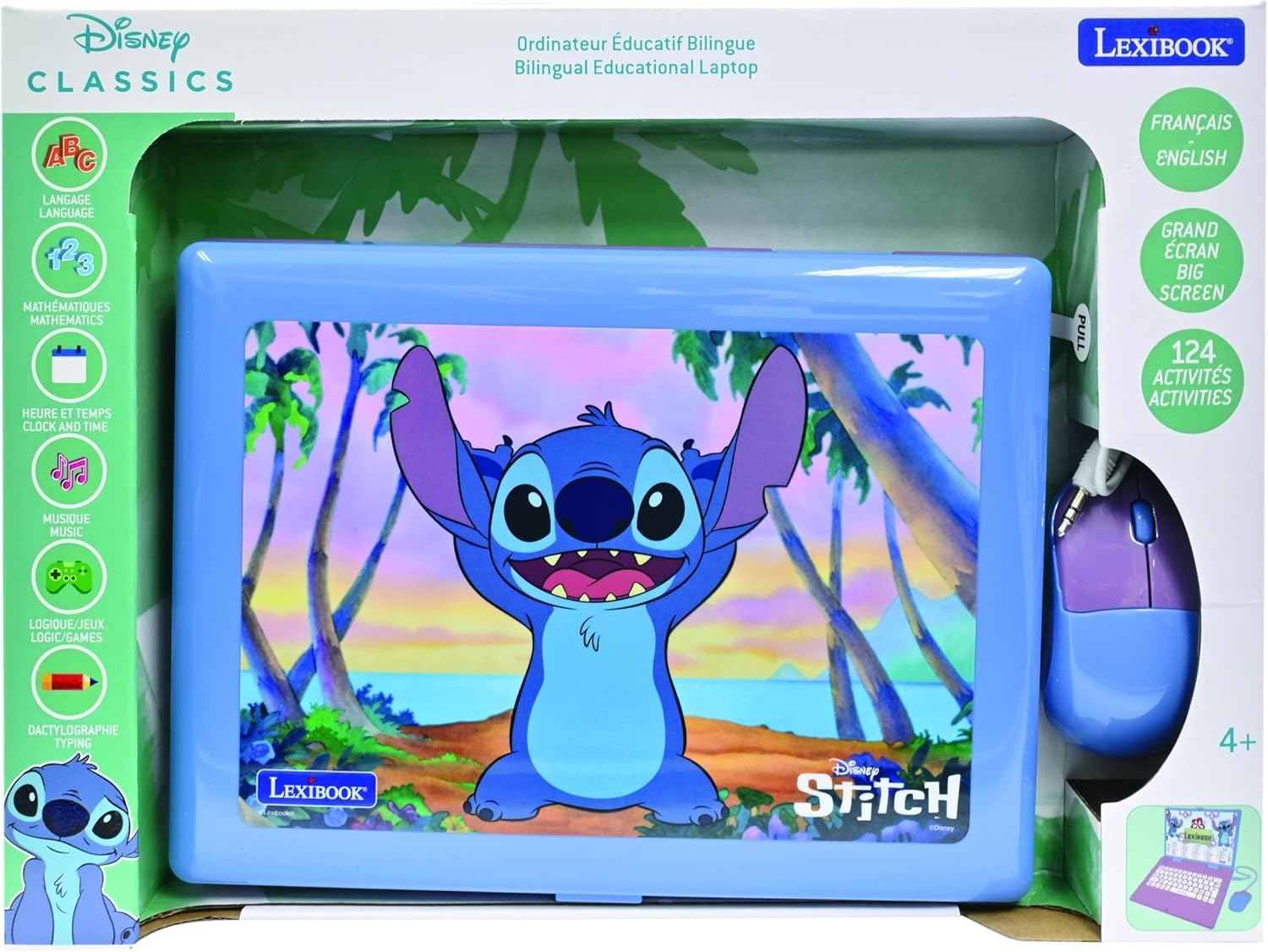 Thumbnail 5 de LEXIBOOK Stitch JC598Di2 ordenador educativo bilingüe