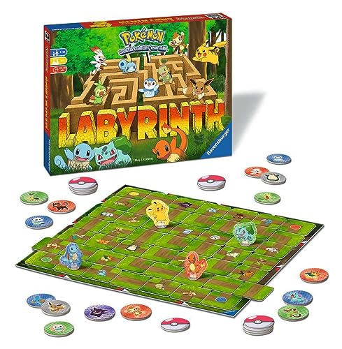 Detalle de Ravensburger Pokémon Labyrinth Strategy Maze Game