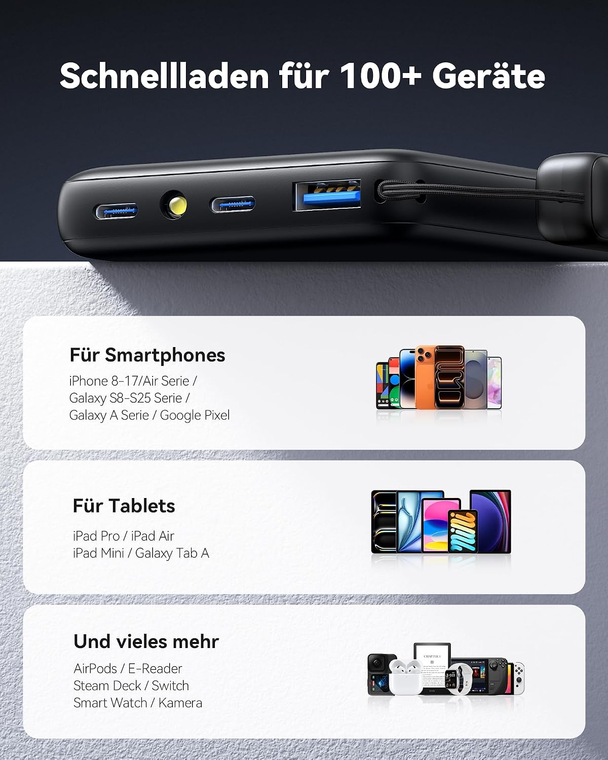 Thumbnail 5 de INIU Power Bank 45W 10000mAh kompakt