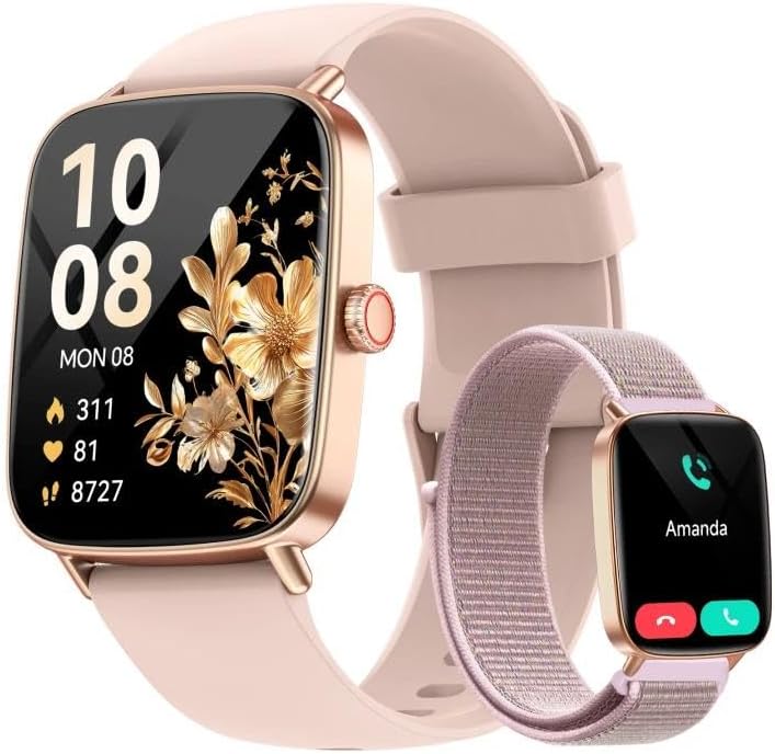 Detalle de AEAC Smart Watch for Women (1.85” HD) with Bluetooth Calls, 100+ Sport Modes, IP68