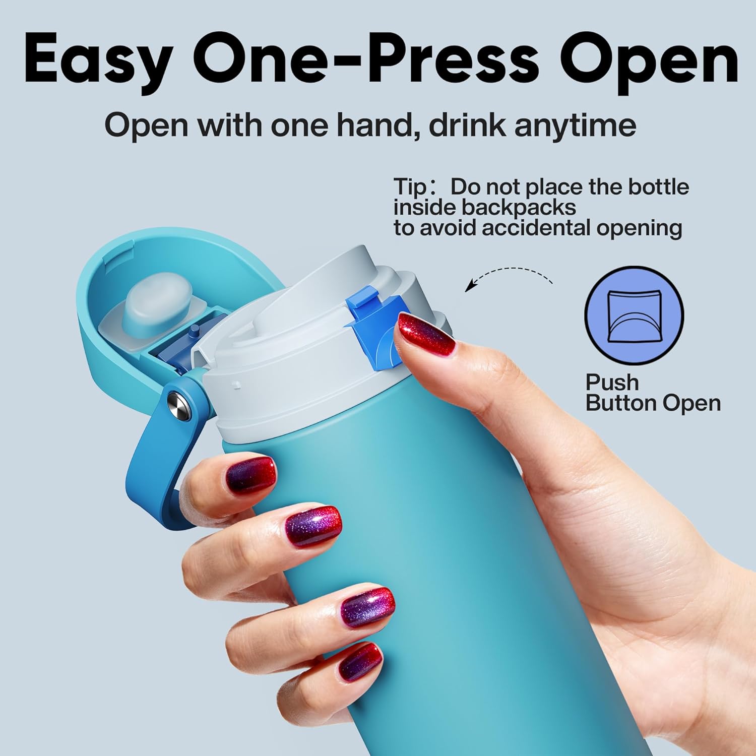 Thumbnail 4 de Encool Stainless Steel Insulated Bottle 24 oz