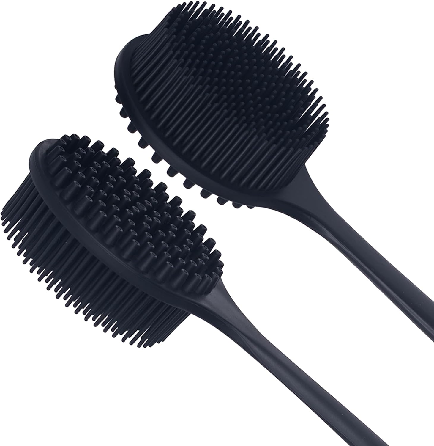Detalle 2 de DNC Back Scrubber Soft Silicone Bath Brush (Black)