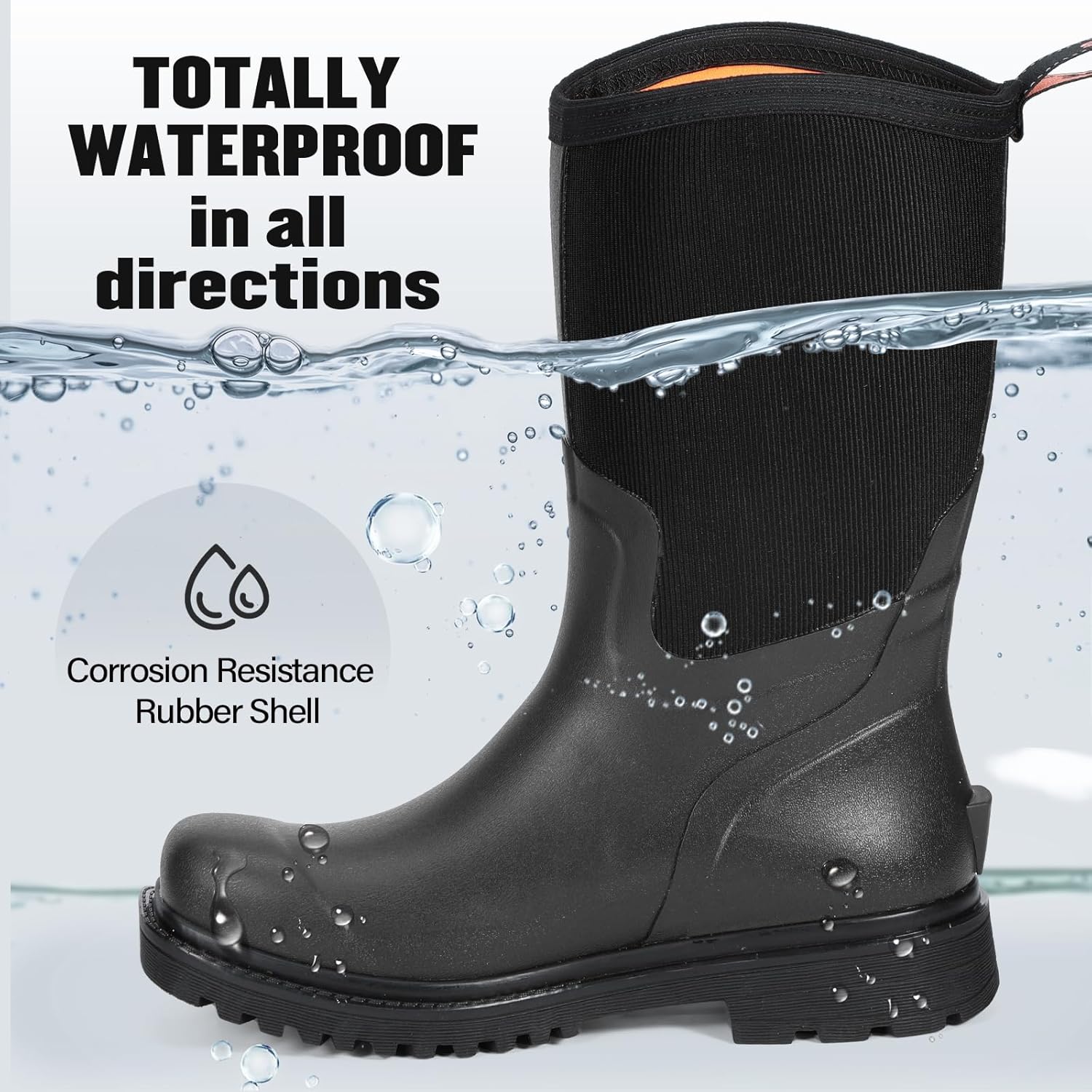 Detalle 2 de Showave Square Toe Rubber Boots ⚙