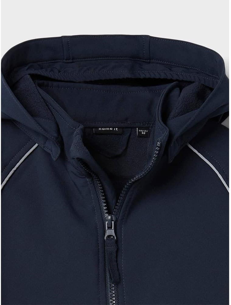 Thumbnail 4 de Tuta antipioggia Name IT Nmnalfa Softshell Suit Solid FO Noos unisex per bimbi 0-24 mesi