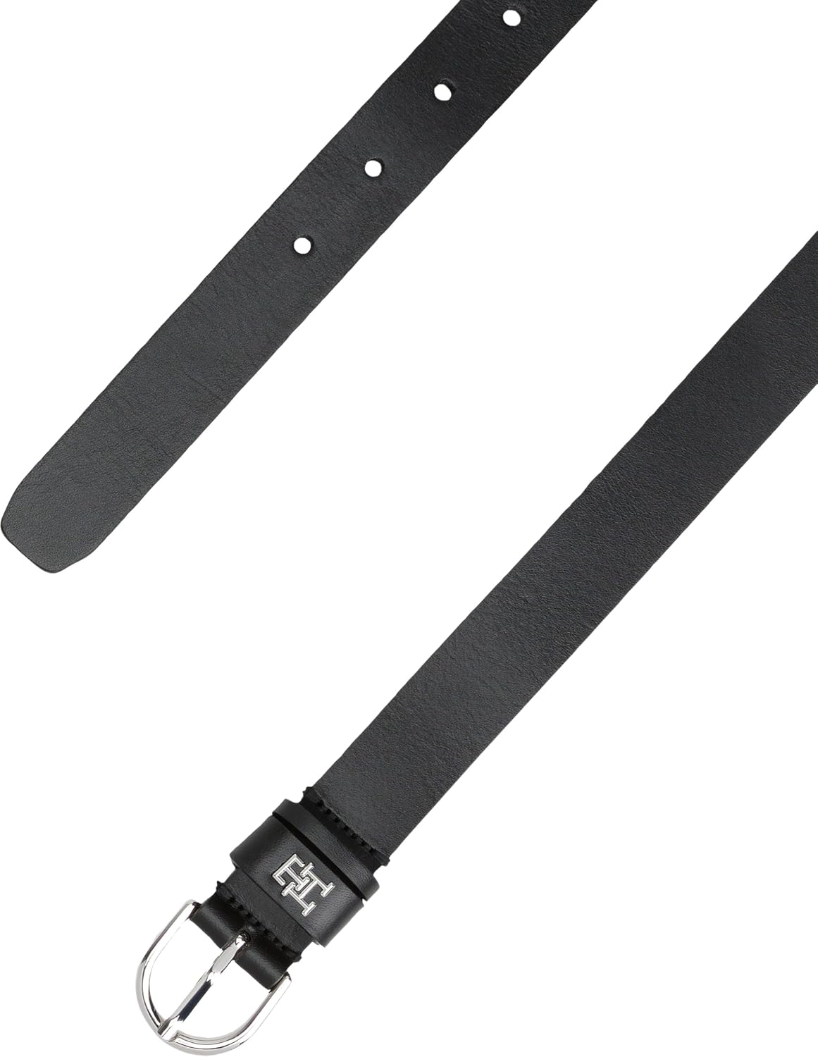 Detalle de Tommy Hilfiger Damen Gürtel Essential Effortless – Ledergürtel, 2,5 cm