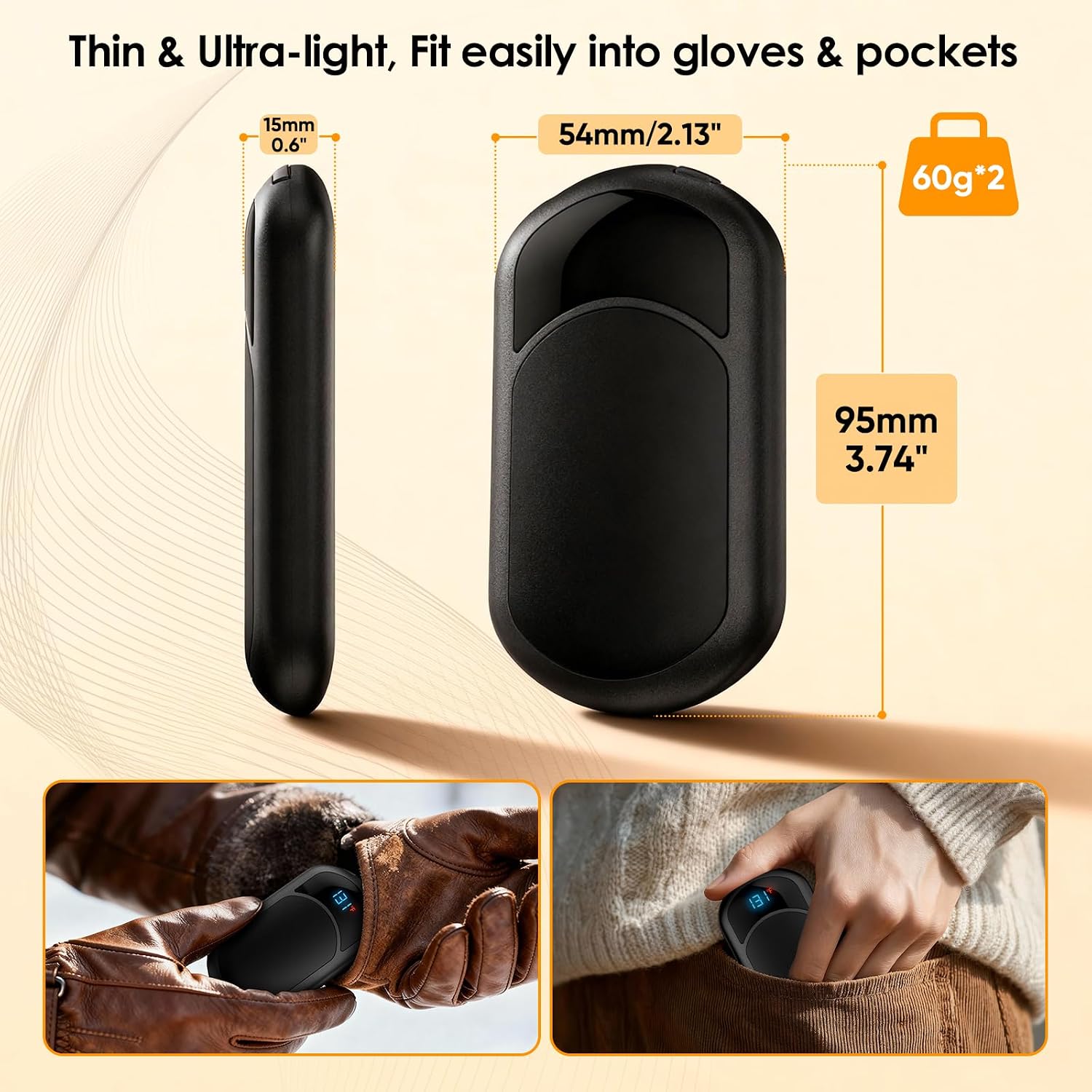 Thumbnail 2 de Hand Warmers 2-Pack 6400mAh