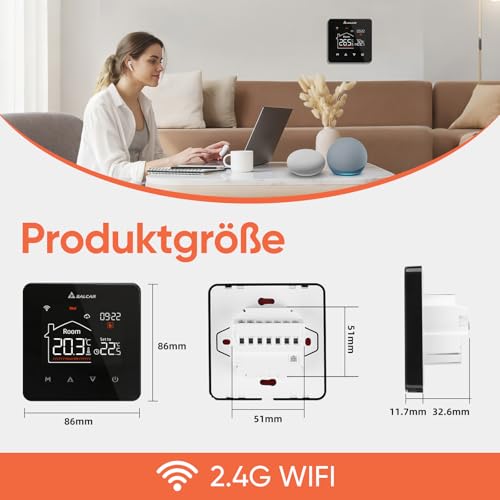 Thumbnail 6 de SALCAR V4W.716 Termostato WiFi programable 230 V